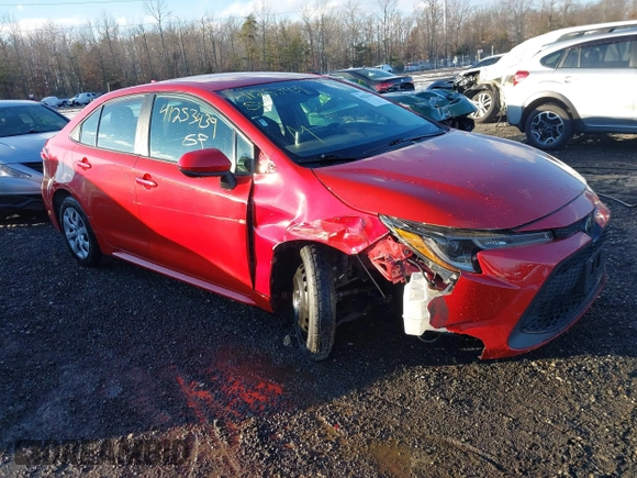 2021 Toyota Corolla LE with VIN 5YFEPMAEXMP237674, listed as a IAAI auction lot 41253439 with 78,035 mi miles and . Bid and sale history available at carsss.com. Image 1.