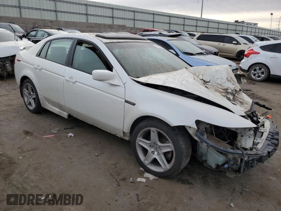 2005 Acura TL with VIN 19UUA66285A014533, listed as a Copart auction lot 84205114 with 0 mi miles and Salvage Title. Bid and sale history available at carsss.com. Image 4.