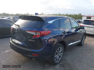 2020 Acura RDX w/Technology Pkg with VIN 5J8TC1H54LL002493, listed as a IAAI auction lot 40520274 with 42,183 mi miles. Bid and sale history available at carsss.com. Image 4.