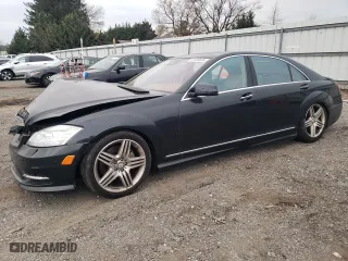 2013 Mercedes-Benz S-Class S 550 with VIN WDDNG7DB7DA511247, listed as a Copart auction lot 81468634 with 131,077 mi miles and Salvage Title. Bid and sale history available at carsss.com. Image 1.