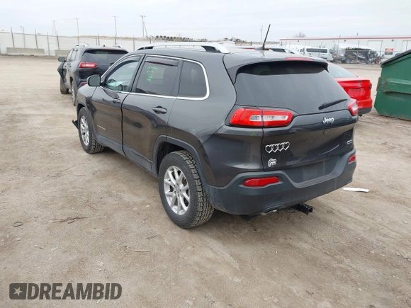 2016 Jeep Cherokee 75th Anniversary with VIN 1C4PJLCB1GW190344, listed as a IAAI auction lot 41951042 with 90,814 mi miles. Bid and sale history available at carsss.com. Image 3.