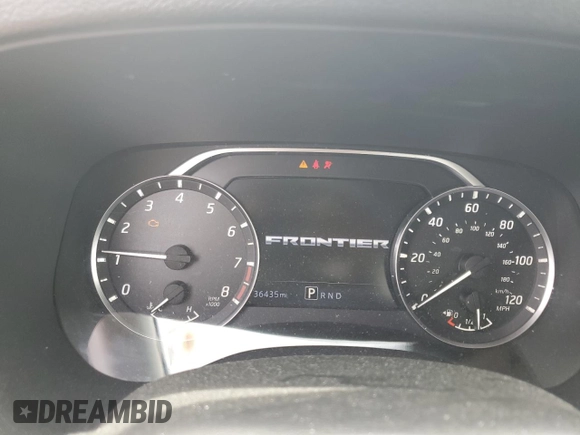 2023 Nissan Frontier S with VIN 1N6ED1CL5PN660874, listed as a Copart auction lot 64423685 with 36,435 mi miles and Clean title. Bid and sale history available at DreamBid. Image 9.