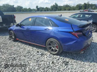 2023 Hyundai Elantra z VIN KMHLW4AK1PU011865, wystawiony jako Copart lot #56577685 z przebiegiem 34 880 mil mil oraz Nie do naprawy • Non repairable. Historia ofert i sprzedaży dostępna na DreamBid. Obrazek 2.