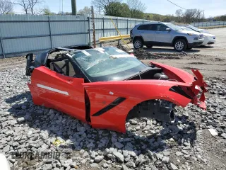 2016 Chevrolet Corvette 1LT with VIN 1G1YB2D74G5109129, listed as a Copart auction lot 51492475 with 0 mi miles and Non Repairable. Bid and sale history available at carsss.com. Image 4.