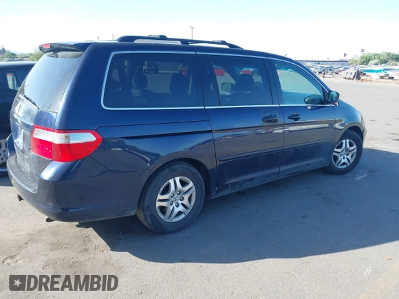 2006 Honda Odyssey EX-L z VIN 5FNRL38696B014658, wystawiony jako IAAI lot #42215974 z przebiegiem 273 015 mil mil oraz . Historia ofert i sprzedaży dostępna na DreamBid. Obrazek 4.