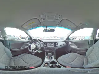2017 Kia Niro LX with VIN KNDCB3LC7H5096920, listed as a Copart auction lot 44117755 with 104,808 mi miles and Salvage Title. Bid and sale history available at carsss.com. Image 12.