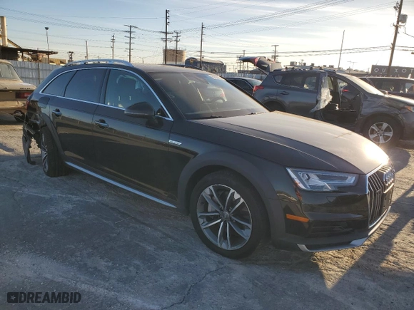2018 Audi A4 allroad Premium Plus with VIN WA18NAF4XJA228047, listed as a Copart auction lot 84569974 with 44,056 mi miles and Salvage Title. Bid and sale history available at carsss.com. Image 4.