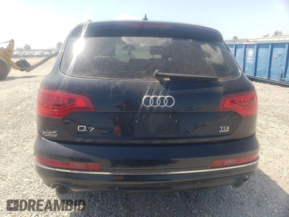 2011 Audi Q7 Premium Plus with VIN WA1LMAFE9BD008193, listed as a Copart auction lot 53777785 with 140,038 mi miles and Salvage title. Bid and sale history available at DreamBid. Image 6.