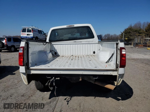 2012 Ford Super Duty F-250 SRW XL with VIN 1FT7X2A63CEB54671, listed as a Copart auction lot 47761815 with 0 mi miles and Salvage Title. Bid and sale history available at carsss.com. Image 6.