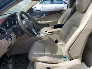 2012 Mercedes-Benz C 250 with VIN WDDGJ4HB0CF755536, listed as a Copart auction lot 58962955 with 117,349 mi miles and Salvage title. Bid and sale history available at DreamBid. Image 7.