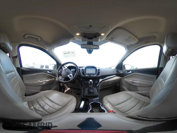 2015 Ford Escape Titanium with VIN 1FMCU0J98FUA19911, listed as a IAAI auction lot 41750596 with 106,706 mi miles. Bid and sale history available at carsss.com. Image 18.