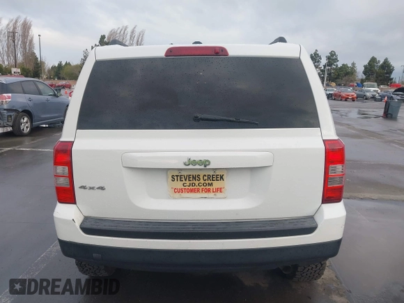 2014 Jeep Patriot Sport with VIN 1C4NJRBB3ED509117, listed as a IAAI auction lot 41799057 with 161,663 mi miles. Bid and sale history available at carsss.com. Image 16.
