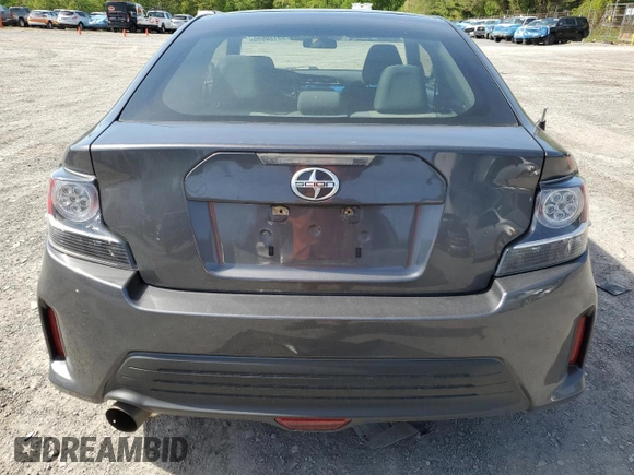 2015 Scion tC with VIN JTKJF5C76FJ007698, listed as a Copart auction lot 55138695 with 171,815 mi miles and Salvage Title. Bid and sale history available at carsss.com. Image 6.