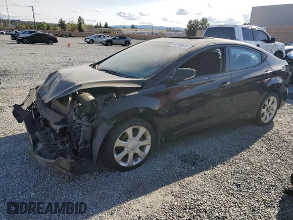 2011 Hyundai Elantra Limited z VIN KMHDH4AE1BU106475, wystawiony jako Copart lot #50752615 z przebiegiem 141 895 mil mil oraz Szkoda całkowita • Salvage title. Historia ofert i sprzedaży dostępna na DreamBid. Obrazek 1.