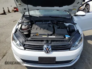 2015 Volkswagen Golf SportWagen TDI SE with VIN 3VWCA7AU5FM520105, listed as a Copart auction lot 71057704 with 96,457 mi miles and Salvage Title. Bid and sale history available at carsss.com. Image 12.