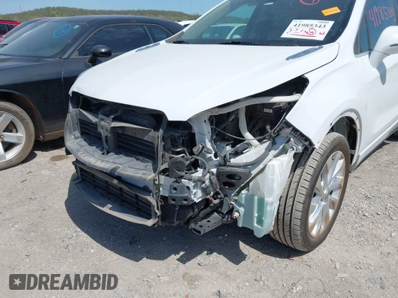 2016 Buick Envision Premium I with VIN LRBFXESX6GD235100, listed as a IAAI auction lot 41985343 with 51,376 mi miles and . Bid and sale history available at DreamBid. Image 6.
