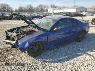 2004 Ford Mustang Standard z VIN 1FAFP40644F208036, wystawiony jako Copart lot #49015855 z przebiegiem 195 365 mil mil oraz Szkoda całkowita • Salvage title. Historia ofert i sprzedaży dostępna na DreamBid. Obrazek 1.