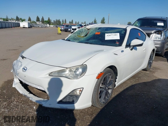 2016 Scion FR-S with VIN JF1ZNAA19G9709205, listed as a IAAI auction lot 42077281 with 68,549 mi miles. Bid and sale history available at carsss.com. Image 20.