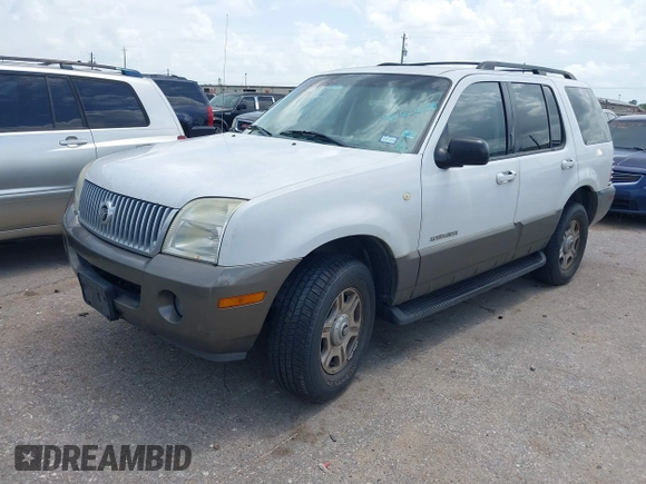2002 Mercury Mountaineer z VIN 4M2ZU66E72ZJ21747, wystawiony jako IAAI lot #42656153 z przebiegiem 196 835 mil mil oraz . Historia ofert i sprzedaży dostępna na DreamBid. Obrazek 2.