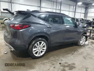 2022 Chevrolet Blazer LT with VIN 3GNKBJRS5NS183254, listed as a Copart auction lot 48254935 with 28,412 mi miles and Salvage title. Bid and sale history available at DreamBid. Image 3.