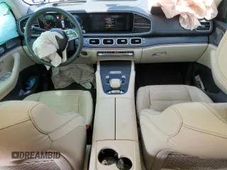 2020 Mercedes-Benz GLS 450 with VIN 4JGFF5KE1LA219686, listed as a Copart auction lot 53004984 with 79,600 mi miles and Salvage Title. Bid and sale history available at DreamBid. Image 8.