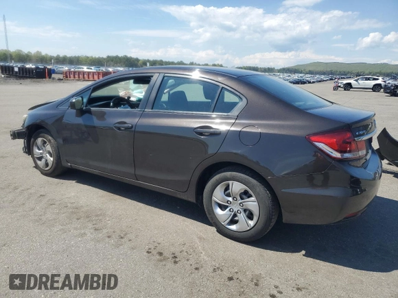 2014 Honda Civic LX z VIN 2HGFB2F58EH507560, wystawiony jako Copart lot #55852875 z przebiegiem 149 131 mil mil oraz Szkoda całkowita • Salvage title. Historia ofert i sprzedaży dostępna na DreamBid. Obrazek 2.