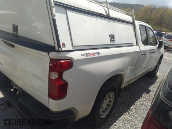 2020 Chevrolet Silverado 1500 Work Truck with VIN 1GCRYAEF8LZ274999, listed as a IAAI auction lot 42005767 with 217,758 mi miles and . Bid and sale history available at DreamBid. Image 4.