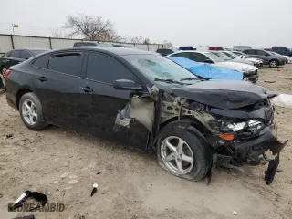 2016 Chevrolet Malibu LS with VIN 1G1ZB5ST6GF348133, listed as a Copart auction lot 85035134 with 0 mi miles and Clean Title. Bid and sale history available at carsss.com. Image 4.