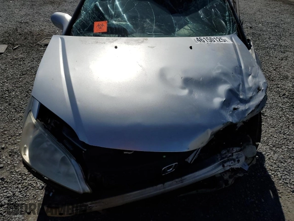 2005 Honda Civic EX with VIN 1HGEM22945L002391, listed as a Copart auction lot 46150125 with 173,053 mi miles and Salvage Title. Bid and sale history available at DreamBid. Image 11.