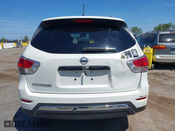 2015 Nissan Pathfinder Platinum с VIN 5N1AR2MN4FC642123, выставлен на аукционе IAAI как лот 42129486 с пробегом 157 585 миль миль и . История ставок и продаж доступна на DreamBid. Изображение 16.