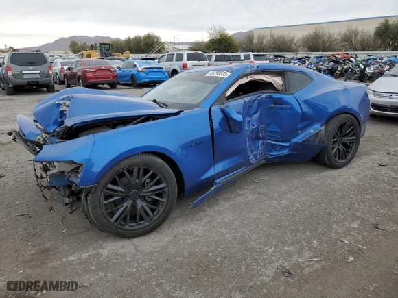 2018 Chevrolet Camaro 1LT with VIN 1G1FB1RX6J0188298, listed as a Copart auction lot 49299535 with 0 mi miles and Salvage Title. Bid and sale history available at carsss.com. Image 1.