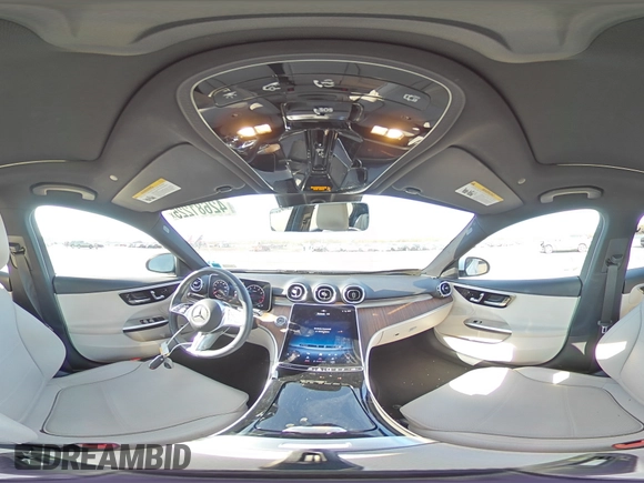 2023 Mercedes-Benz C 300 with VIN W1KAF4HB6PR082490, listed as a Copart auction lot 42681225 with 11,890 mi miles and Salvage Title. Bid and sale history available at DreamBid. Image 13.