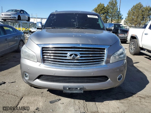 2014 Infiniti QX80 with VIN JN8AZ2NE0E9062824, listed as a Copart auction lot 47254975 with 144,974 mi miles and Salvage Title. Bid and sale history available at carsss.com. Image 5.