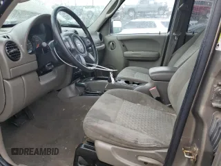 2007 Jeep Liberty Sport with VIN 1J4GL48K07W575218, listed as a Copart auction lot 53886375 with 187,317 mi miles and Salvage Title. Bid and sale history available at DreamBid. Image 7.