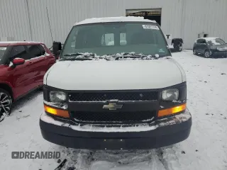 2008 Chevrolet Express Cargo Van with VIN 1GCGG25C181170897, listed as a Copart auction lot 87027134 with 200,590 mi miles and Salvage Title. Bid and sale history available at carsss.com. Image 5.