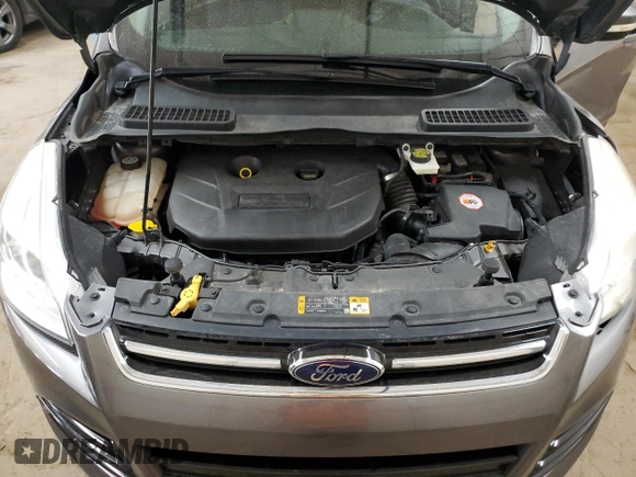 2013 Ford Escape SEL with VIN 1FMCU9H9XDUB66299, listed as a Copart auction lot 52802395 with 135,906 mi miles and Salvage Title. Bid and sale history available at carsss.com. Image 13.
