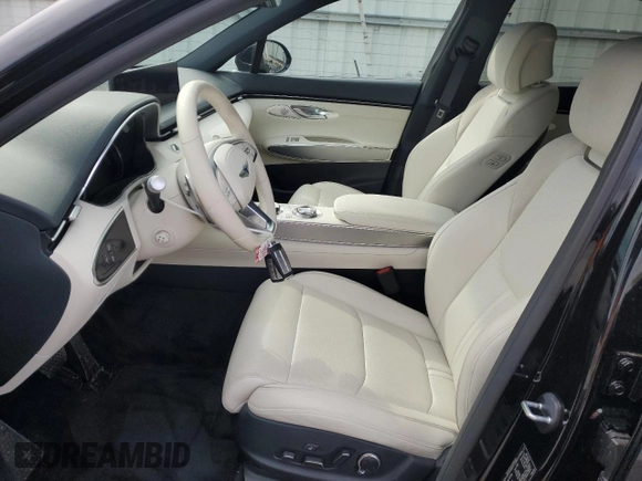 2024 Genesis GV70 Advanced with VIN 5NMMCET12RH003344, listed as a Copart auction lot 56329285 with 7,357 mi miles and Salvage title. Bid and sale history available at DreamBid. Image 7.