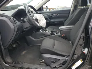 2018 Nissan Rogue SV with VIN KNMAT2MV3JP604860, listed as a Copart auction lot 47820735 with 124,650 mi miles and Salvage Title. Bid and sale history available at carsss.com. Image 7.