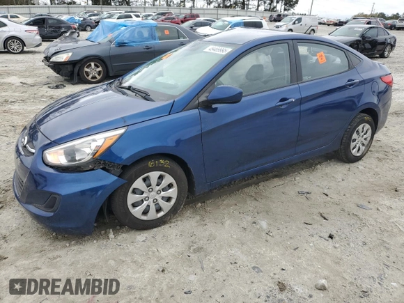 2015 Hyundai Accent GLS with VIN KMHCT4AEXFU890896, listed as a Copart auction lot 49489995 with 155,525 mi miles and Salvage Title. Bid and sale history available at carsss.com. Image 1.