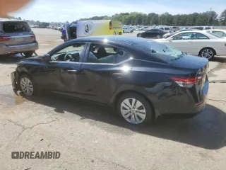 2024 Nissan Sentra S with VIN 3N1AB8BV1RY279812, listed as a Copart auction lot 50597575 with 18,585 mi miles and Salvage title. Bid and sale history available at DreamBid. Image 2.