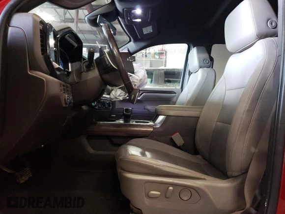 2022 Chevrolet Silverado 1500 RST with VIN 1GCUDEED3NZ561486, listed as a Copart auction lot 44530435 with 58,710 mi miles and Salvage Title. Bid and sale history available at DreamBid. Image 7.