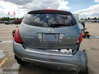 2006 Nissan Murano SE with VIN JN8AZ08W76W505871, listed as a Copart auction lot 72713984 with 130,160 mi miles and Salvage Title. Bid and sale history available at carsss.com. Image 6.