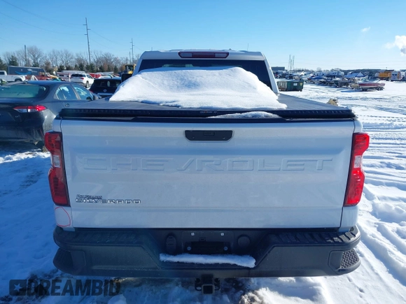 2021 Chevrolet Silverado 1500 Work Truck with VIN 1GCRYAEF8MZ114090, listed as a IAAI auction lot 41312489 with 41,274 mi miles and . Bid and sale history available at DreamBid. Image 17.