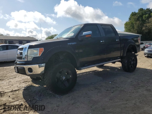 2010 Ford F-150 XL with VIN 1FTFW1EV5AFA57747, listed as a Copart auction lot 58840115 with 178,898 mi miles and Salvage title. Bid and sale history available at DreamBid. Image 1.