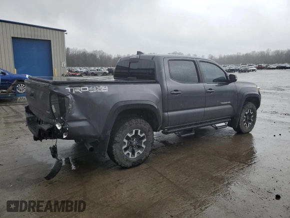 2021 Toyota Tacoma 4WD SR with VIN 5TFCZ5AN2MX256714, listed as a Copart auction lot 53074435 with 177,031 mi miles and Salvage Title. Bid and sale history available at carsss.com. Image 3.