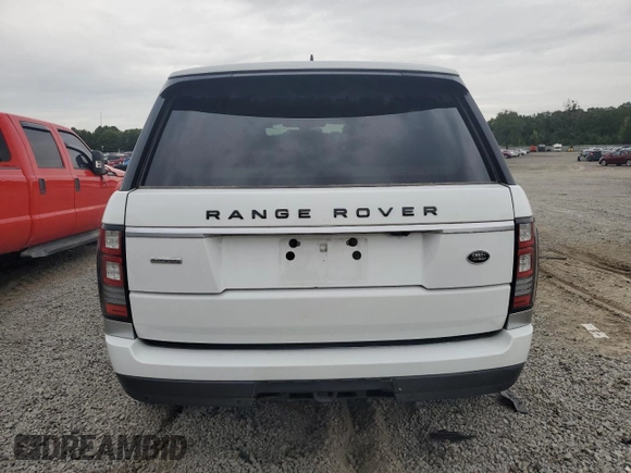 2016 Land Rover Range Rover with VIN SALGR2KF0GA319168, listed as a Copart auction lot 70199414 with 101,033 mi miles and Clean Title. Bid and sale history available at DreamBid. Image 6.