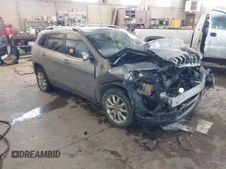 2015 Jeep Cherokee Limited with VIN 1C4PJLDB0FW505891, listed as a IAAI auction lot 41620674 with 120,804 mi miles and . Bid and sale history available at DreamBid. Image 1.