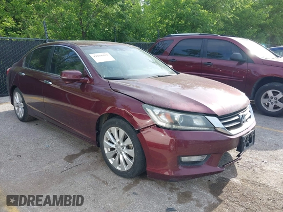 2013 Honda Accord EX-L with VIN 1HGCR2F87DA097551, listed as a IAAI auction lot 42236432 with 185,998 mi miles and . Bid and sale history available at DreamBid. Image 1.