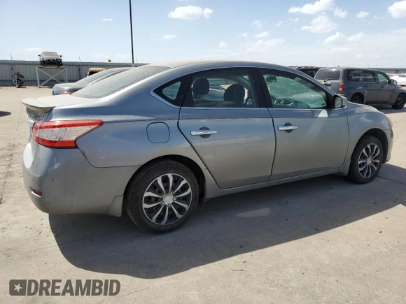 2013 Nissan Sentra FE+ S with VIN 3N1AB7APXDL687650, listed as a Copart auction lot 49295375 with 158,913 mi miles and Salvage Title. Bid and sale history available at DreamBid. Image 3.