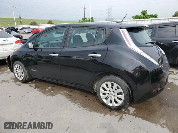 2015 Nissan LEAF SV with VIN 1N4AZ0CPXFC326114, listed as a Copart auction lot 53388853 with 55,760 mi miles. Bid and sale history available at carsss.com. Image 2.